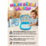 Tıfıl Toys Melek Laptopum! Sesli Müzikli Türkçe - İngilizce İnteraktif Alfabeyi Sayıları Öğreten Oyuncak Laptop