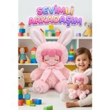 Tıfıl Toys Nansi Peluş Figür Bebek - Çocuklar İçin Tavşan Kostümlü 17 cm Uyku Arkadaşı Oyuncak Bebek