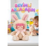 Tıfıl Toys Nansi Peluş Figür Bebek - Çocuklar İçin Tavşan Kostümlü Emzikli 17 cm Uyku Arkadaşı Oyuncak Bebek
