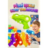 Tıfıl Toys Oyuncak Pilli Işıklı Su Tabancası - Uzay Su Tabancası SB 2027