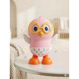 Tıfıl Toys Pilli Işıklı Müzikli Dans Eden Pembe Civciv - İnteraktif Bebek Oyuncağı