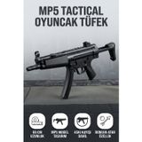 Tıfıl Toys Profesyonel Seri 60 CM MP5 Boncuk Atar Oyuncak Silah - Siyah (Boncuk Ürüne Dahil Değildir)