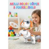 Tıfıl Toys Programlanabilir Robot Köpek: Kumandalı 8 Fonksiyonlu Sesli Işıklı Hareketli Eğlence Arkadaşı