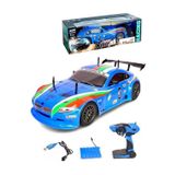 Tıfıl Toys Şarjlı Kumandalı 1:10 Ölçek 25KM/H Hıza Çıkabilen Oyuncak RC Full Fonksiyon Drift Yarış Arabası MAVİ
