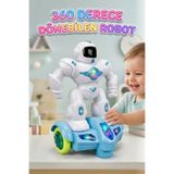 Tıfıl Toys Scooterlı 360 Derece Dönebilen Işıklı, Müzikli ve Hareketli Eğitici Oyuncak Robot