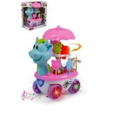 Tıfıl Toys Sesli Işıklı Benim Dondurma Arabam Evcilik Oyuncağı MAVİ
