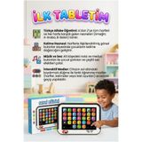 Tıfıl Toys Sesli Işıklı Müzikli 100 Etkileşimli Alfabe Kelime Hayvanları Öğreten Eğitici Oyuncak Tablet