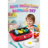 Tıfıl Toys Sihirli Aşçı! Işıklı Sesli Pilli 20 Parçalı Pişince Renk Değiştiren Yiyecekli Aksesuarlı Oyun Seti