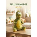 Tıfıl Toys Şirin Dino Peluş 40 Cm; Sevimli Ve Konforlu Uyku Yastığı Ve Sarılma Arkadaşı Dekoratif Oyuncak