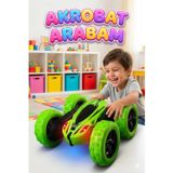 Tıfıl Toys Uzaktan Kumandalı 5 Fonksiyonlu Işıklı Şarjlı 360 Derece Dönebilen Oyuncak Akrobat Araba