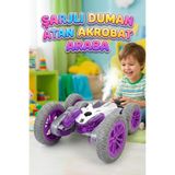 Tıfıl Toys Uzaktan Kumandalı 7 Fonksiyonlu Işıklı Şarjlı Duman Atan 360 Derece Dönebilen Oyuncak Akrobat Araba