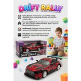 Tıfıl Toys Uzaktan Kumandalı Işıklı 7 Fonksiyonlu 1:14 4 Çeker 10 Km/s Hızlı 4 Yedek Lastikli Oyuncak Drift Arabası KIRMIZI