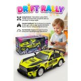 Tıfıl Toys Uzaktan Kumandalı Işıklı 7 Fonksiyonlu 1:14 4 Çeker 10 Km/s Hızlı 4 Yedek Lastikli Oyuncak Drift Arabası YEŞİL