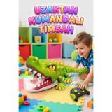 Tıfıl Toys Uzaktan Kumandalı Robot Timsah - Su Püskürtme, Ses ve Hareket Özellikli Oyuncak