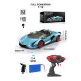 Tıfıl Toys Uzaktan Kumandalı Şarjlı Işıklı Full Fonksiyon Lamborghini Sian Radstar Oyuncak Araba TURKUAZ