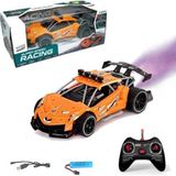 Tıfıl Toys Uzaktan Kumandalı Turuncu Şarjlı 1:16 Duman Efektli Oyuncak Araba CD8208A