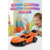 Tıfıl Toys Uzaktan Kumandalı Yarış Arabası 1:18 Ölçek Şarjlı Işıklı Sesli ve Duman Çıkaran Oyunca Araba TURUNCU