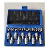 Tifone 1/2 Lokmalı Torx Takımı Seti 19 Parça Ergonomik Tasarım ve Yüksek Tork Kapasitesi ile