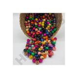 Tifoys 1 Kg Renkli Ahşap Boncuk 14Mm (1050-1080 Adet)
