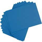 Tifoys ( 18 Adet ) Renkli Mukavva 50X70 cm Sert Renkli Mukavva Karton 1.0 mm Okul Öncesi Anasınıfı Kreş - Lacivert