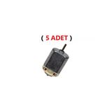 Tifoys Eğitici Deney Motoru - 3V Dc Mini Motor - Elektrik Motoru ( 5 Adet)