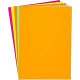 Tifoys Fosforlu Fon Kartonu 10 Adet ( 50X70) - 160 Gram - Karışık