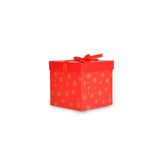 Tifoys Yılbaşı Temalı Kırmızı Hediye Kutusu 15X15cm