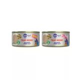 Tiftiklenmiş Tavuk Göğsü Konserve Kedi Maması 70 Gr (2 Paket)