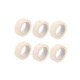 Tify 6 Adet Maskeleme Bandı Boya Bandı 24MM x 25M kağıt Bant