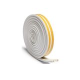 Tify Kendinden Yapışkanlı Kapı ve Pencere İzolasyon Bandı - Kauçuk Fitil Beyaz 10 x 2 =20 Metre