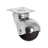 Tify Küre Teker-Ofis Koltuk Dolap 360 Derece Döner Tablalı Metal Küre Tekerlek - 40 mm Çap