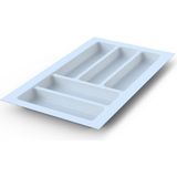 Tify Mutfak Çekmece Içi Beyaz Modüler Kaşıklık 29CM x 48CM (Yanlar ve Boydan 4cm Kesilebilir) - 0 - 19 lt - Çok Renkli