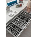 Tify Mutfak Çekmece Içi Düzenleyici, Kaşıklık 104CM x 48CM Yanlar ve Boydan 4cm Kesilebilir, A