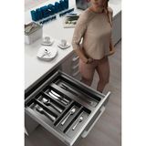 Tify Mutfak Çekmece Içi Düzenleyici, Kaşıklık 39CM x 48CM Yanlar ve Boydan 4cm Kesilebilir, An