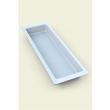 tify Mutfak Çekmece Içi Tek Bölmeli Kepçelik-Kaşıklık Beyaz 16cmX48cm(Boydan 4cm Kesilebilir)