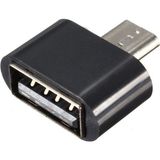 Tigdes Micro USB To USB Android Otg Çevirici Dönüştürücü Adaptör - Siyah