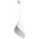 Tigea Accessories Yaprak Şekilli Beton Dokulu Salon / Oturma Odası Sarkıt Avize - Beyaz