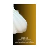 Tıgea Pumpkin Tekli Avize Yatak Odası, Mutfak, Oturma Odası Beyaz Tasarım Tekli Sarkıt Avize (Plastik) Beyaz 25 x 70 - Option-1
