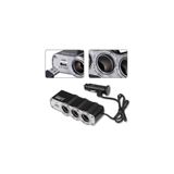 Tiger Marketing 3 Çıkışlı 12/24 Volt USB Oto Çakmaklık Çoğaltıcı, 60W, Siyah