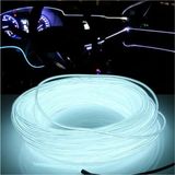 Tiger Marketing Arac Ici Torpido Led 5 Metre Buzbeyazi Isikli Neon Ip (Yeni Nesil Goz Yormaz)