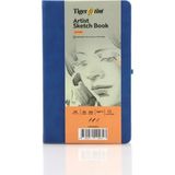 Tigertint A5 90 gr 80 Yaprak Mavi Sert Kapak Eskiz Defteri
