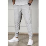 Tight Lady Erkek Gri Paçası Manşetli Slim Fit Sweatpant / Eşofman Altı