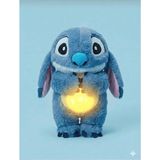 Tigoes Mavi Işıklı Nefes Alabilen Stitch Peluş Oyuncak 35 cm - Yumuşak Uyku Arkadaşı