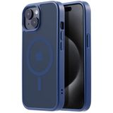 Tigowos iPhone 15 için Manyetik kılıf MagSafe 15FT Düşmeye Dayanıklı Sararma Önleyici Ağır Hizmet Darbeye Dayanıklı Arka Kapak iPhone 15 Telefon Kılıfları 6.1 inç, Mavi