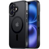 Tigowos iPhone 16 için Güçlü Manyetik Kılıf MagSafe 16FT Düşmeye Dayanıklı Sararma Önleyici Arka Kapak Darbeye Dayanıklı iPhone 16 Telefon Kılıfı 6,1 inç için Dar Kesim, Siyah Titanyum