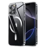 Tigowos iPhone 16 Pro Max için Güçlü Manyetik Kılıf MagSafe 16 Pro 16 FT Düşmeye Dayanıklı Sararma Önleyici Arka Kapak Darbeye Dayanıklı Dar Kesim iPhone 16 Pro Max Telefon Kılıfı 6,9 inç, Şeffaf