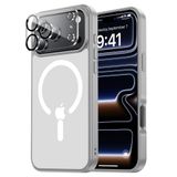 Tigowos iPhone 17 Pro için Manyetik Kılıf MagSafe Kamera Len Koruyucu*1 16FT Düşmeye Dayanıklı Mat Cilt Hissetme Arka Kapak Darbeye Dayanıklı Dar Kesim iPhone 17 Pro Telefon Kılıfı 6,3 inç, Gri