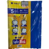 Tigra 4+1 Bölmeli Defter