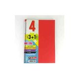Tigra A-4 Ayraçlı Defter.3+1 .120 Yaprak