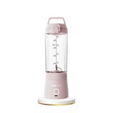 TIGRECOOK Blender Kişisel Taşınabilir Kablosuz Mikser ve Smoothie Makinesi, Güçlü, Şarj Edilebilir, 350 ML (Pembe)